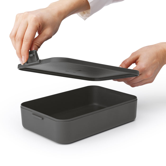 Brabantia Make & Take Lunchbox Large - Kunststof - Dark Grey