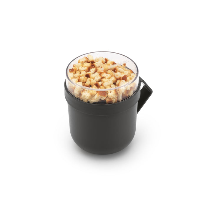 Brabantia Make & Take Soepbeker to Go 0,6 L - Magnetron - Dark Grey