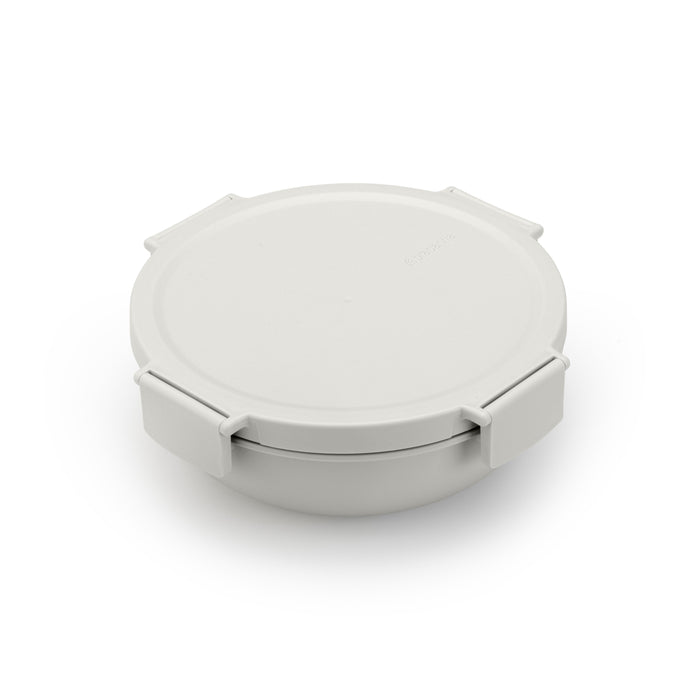 Brabantia Make & Take Salade Lunchbox 1,3 L - Kunststof - Light Grey