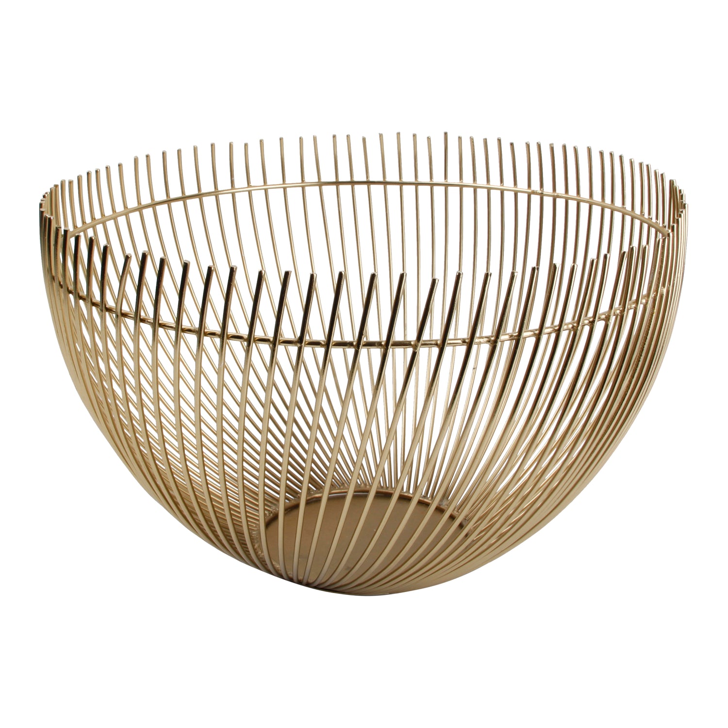 Salt & Pepper Iris Draadmand H 18 cm - Goud