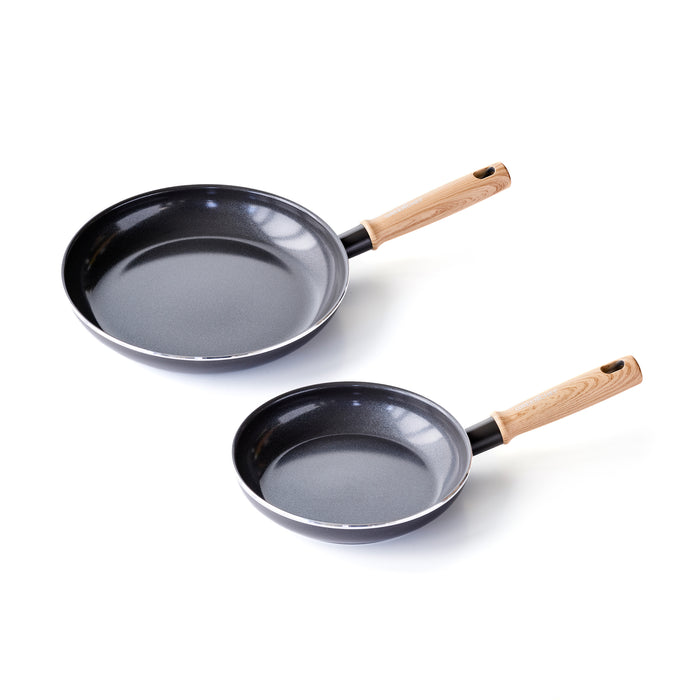 GreenChef Vintage Koekenpannenset Ø 20 + 28 cm