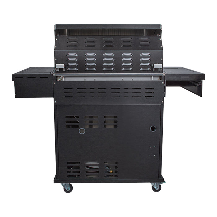 Boretti Imperatore Nero Gasbarbecue - 4 Branders