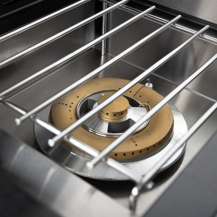 Boretti Imperatore Nero Gasbarbecue - 4 Branders