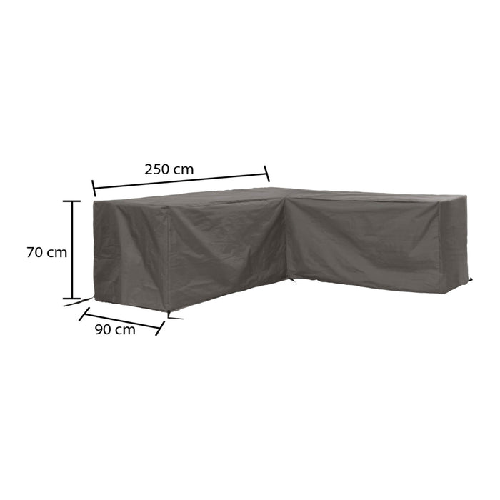 Winza Outdoor Covers Premium Loungesethoes L-vorm 250