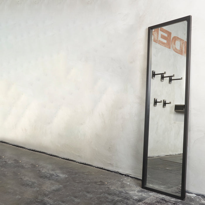 Spinder Design Senza Spiegel H 185 x B 46 cm - Zwart
