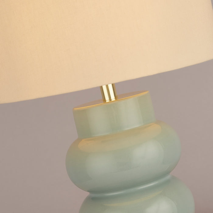 by fonQ Bubbly Tafellamp - Sage Blue