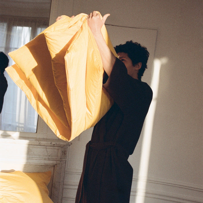 HAY Duo Dekbedovertrek 200 x 220 - Golden Yellow