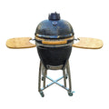 MOOS Kamado Grill 21 inch Keramische Barbecue - Zwart