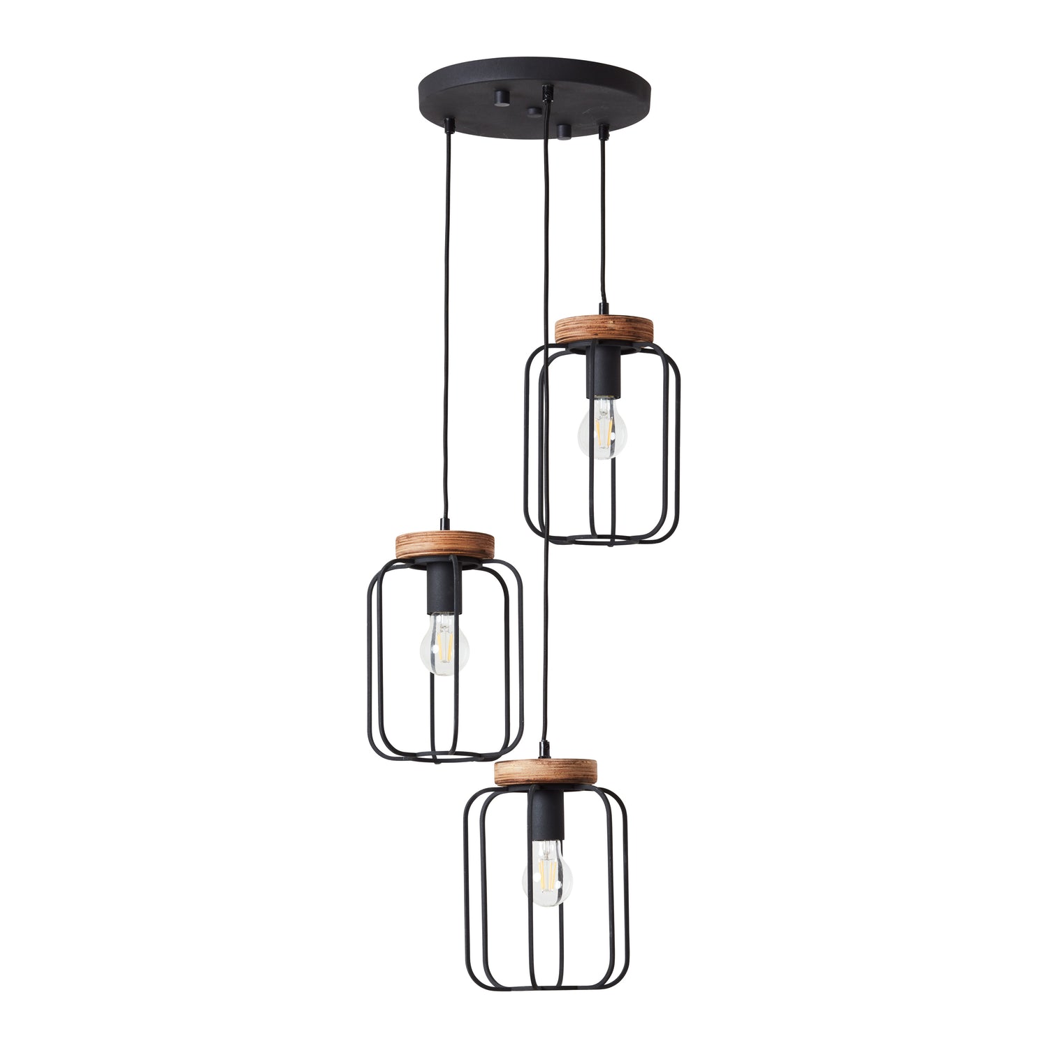 Brilliant Tosh Hanglamp - 3 lichtbronnen - E27