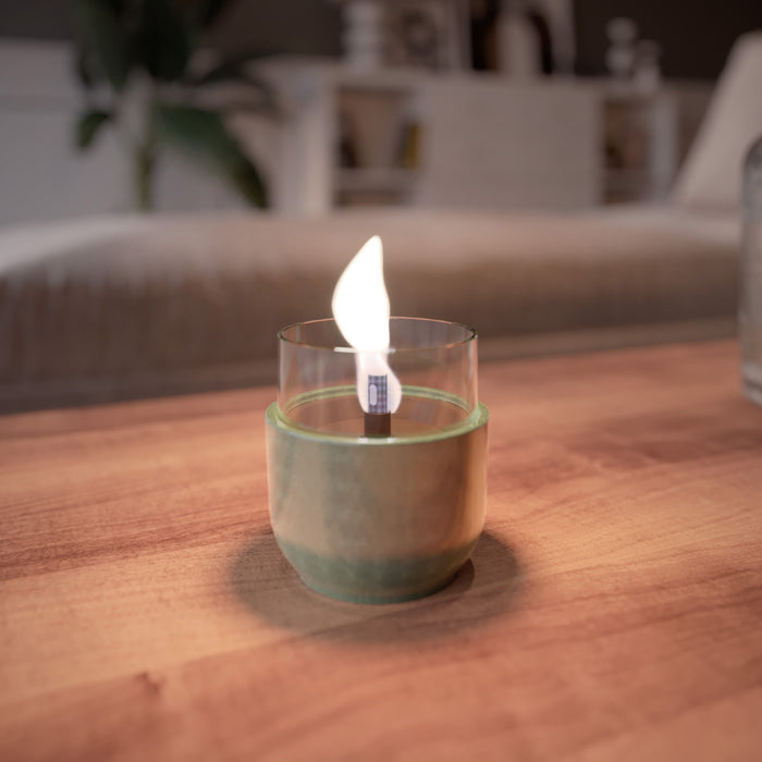 TenderFlame Violet 8 Kandelaar - Glace Green