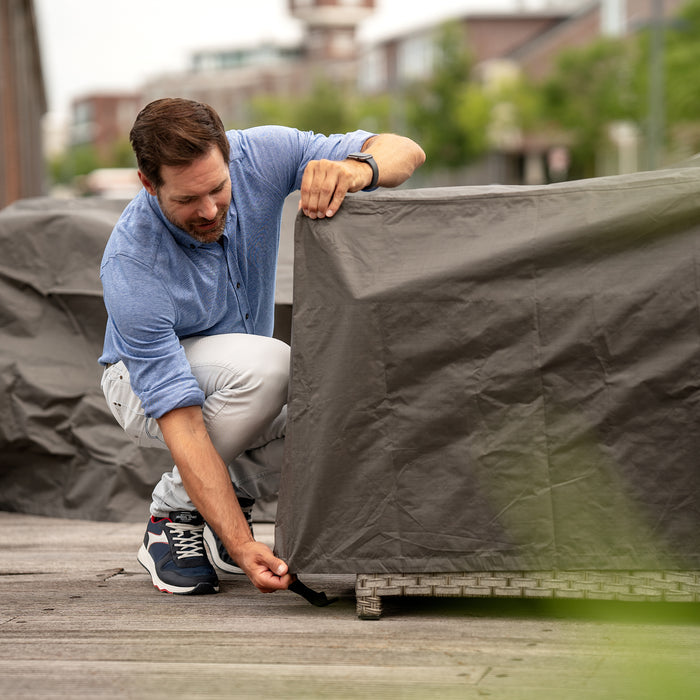 Winza Outdoor Covers Premium Loungesethoes L-vorm 300