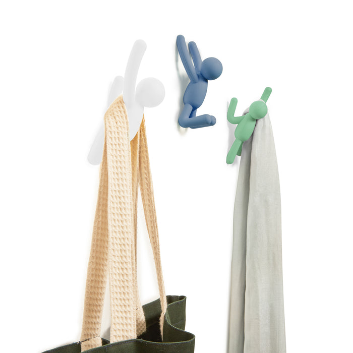 Umbra Buddy Kapstokhaken - Set van 3 - Multicolor