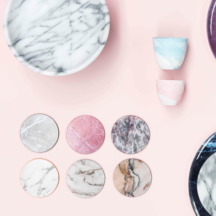 &k amsterdam Onderzetters Kurk 6 st.