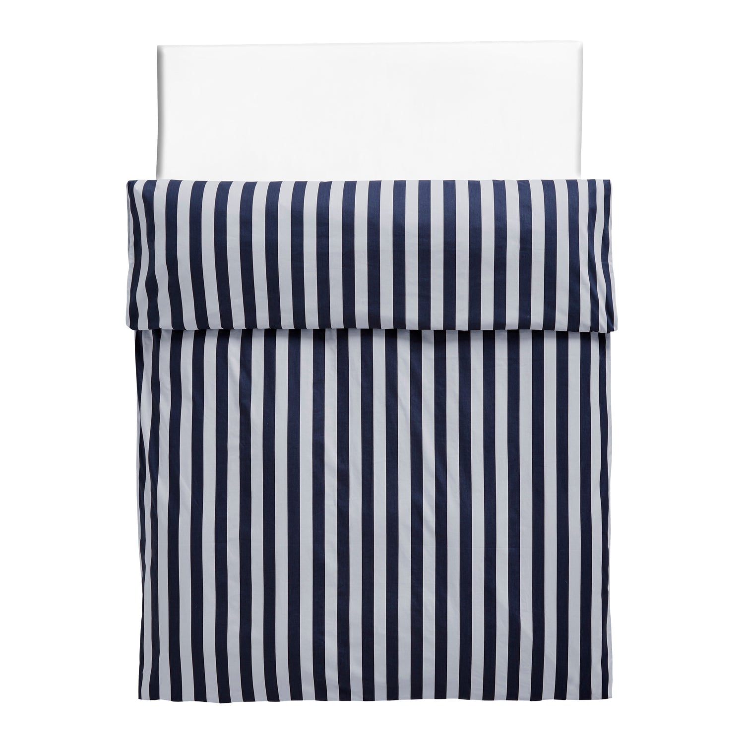 HAY Été Dekbedovertrek 200 x 220 - Midnight Blue / Light Grey