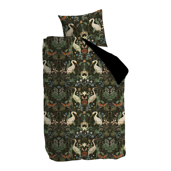 At Home by Beddinghouse Vibrant Dekbedovertrek 140 x 200/220 cm - Zwart