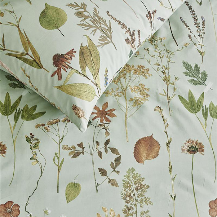 Ariadne at Home Flore Dekbedovertrek 200 x 200/220 cm - Groen