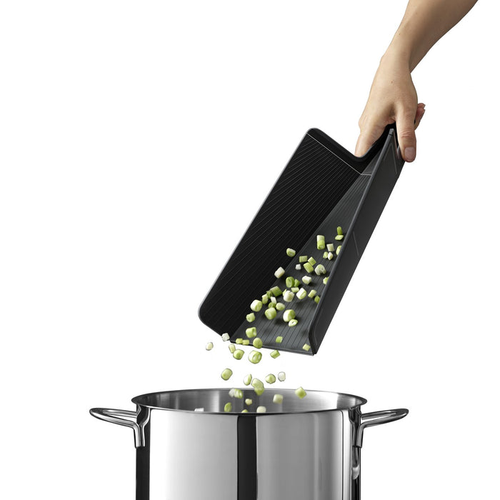 Joseph Joseph Chop2Pot Opvouwbare Snijplank L - Zwart