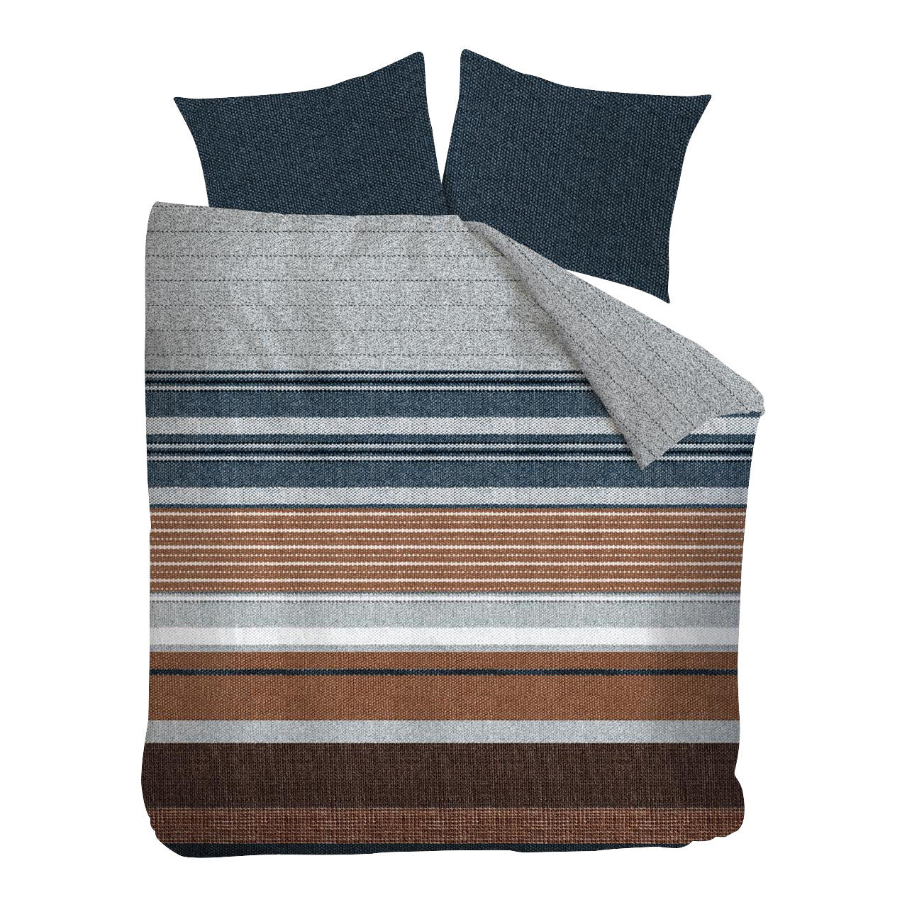 Beddinghouse Arvin Dekbedovertrek 240 x 200/220 cm - Blauw