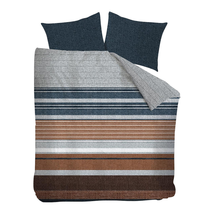 Beddinghouse Arvin Dekbedovertrek 240 x 200/220 cm - Blauw