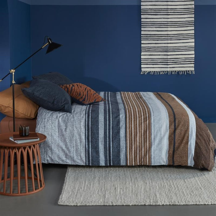 Beddinghouse Arvin Dekbedovertrek 240 x 200/220 cm - Blauw