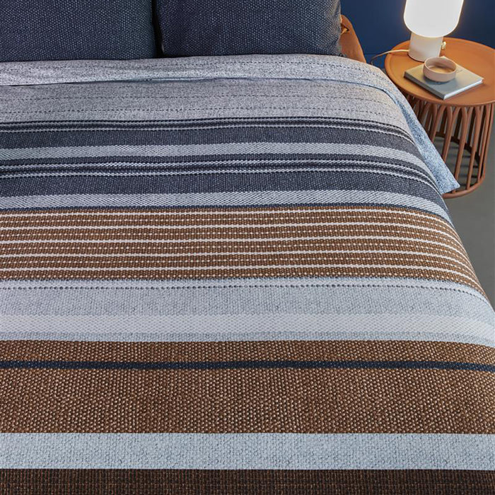 Beddinghouse Arvin Dekbedovertrek 240 x 200/220 cm - Blauw