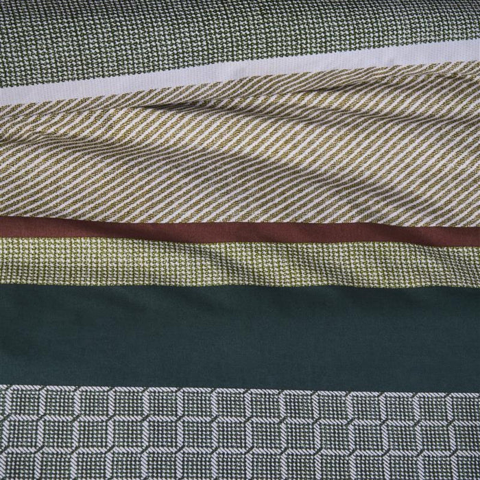 Beddinghouse Birger Dekbedovertrek 200 x 200/220 cm - Olijfgroen