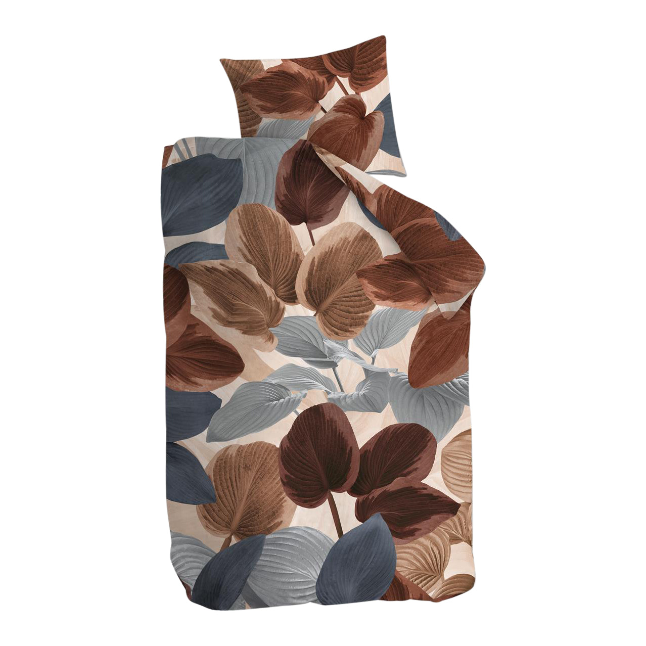 Beddinghouse Funkia Dekbedovertrek 140 x 200/220 cm - Terracotta