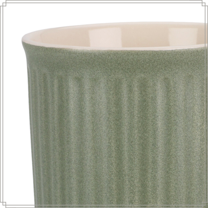 OTIX Koffiekopjes met Oor Set van 4 Koffietassen 200ml Theemok  Aar...