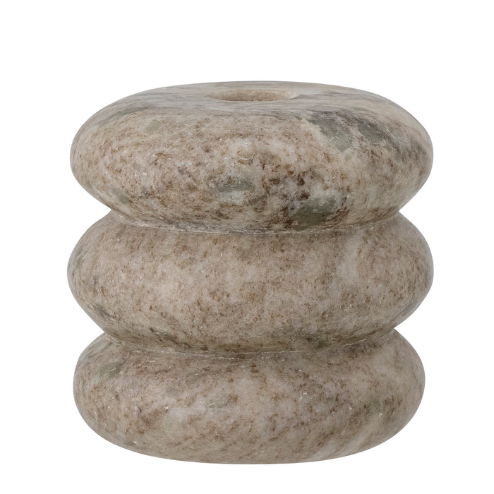 Bloomingville Madisson Kandelaar - Bruin Marmer