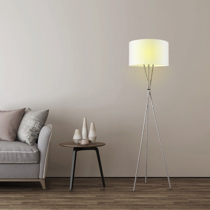 Home Sweet Home Lampenkap Bling Wit - B:40xD:40xH:22cm