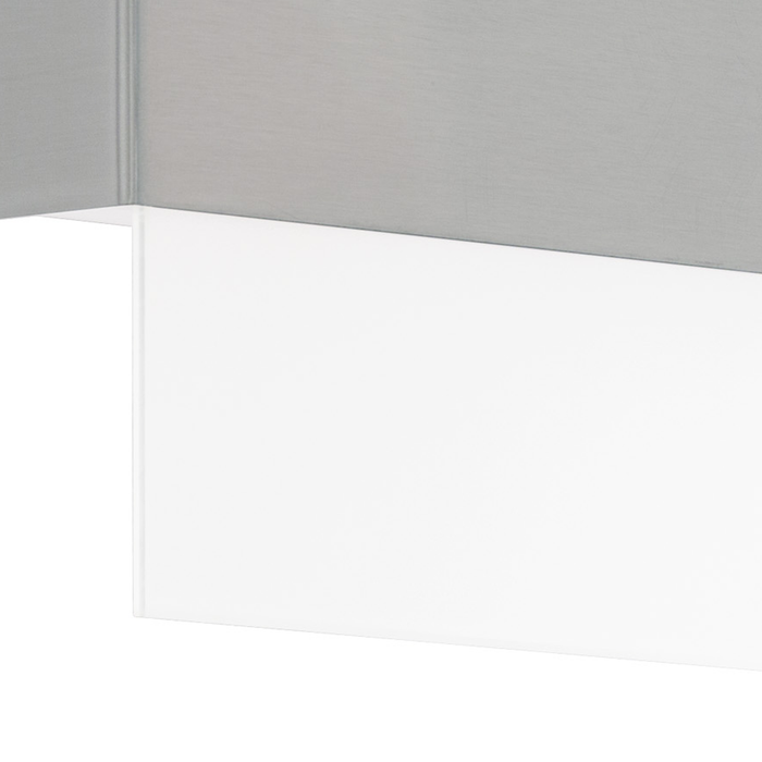 EGLO Nadela - Buitenverlichting - Wandlamp - LED - RVS - Wit