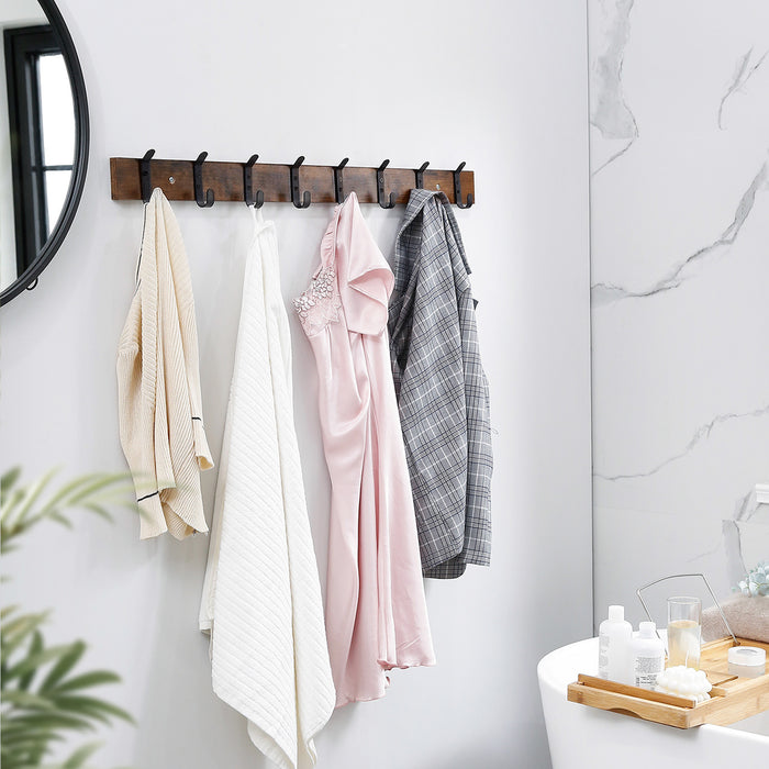 ACAZA Wandkapstok Vintage bruin