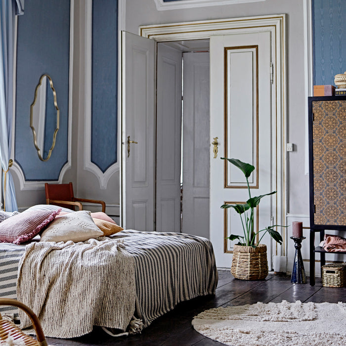 Bloomingville Giennie Sierkussen - Naturel Katoen