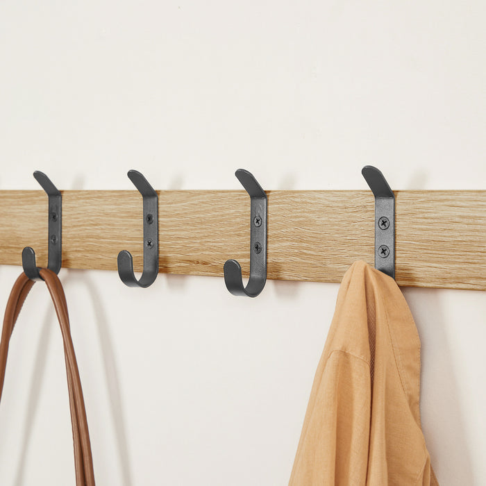 ACAZA Wandkapstok Lichte eik