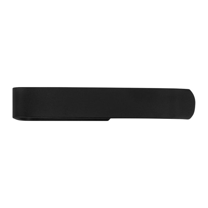 QUVIO Toiletrolhouder - Metaal - Zwart