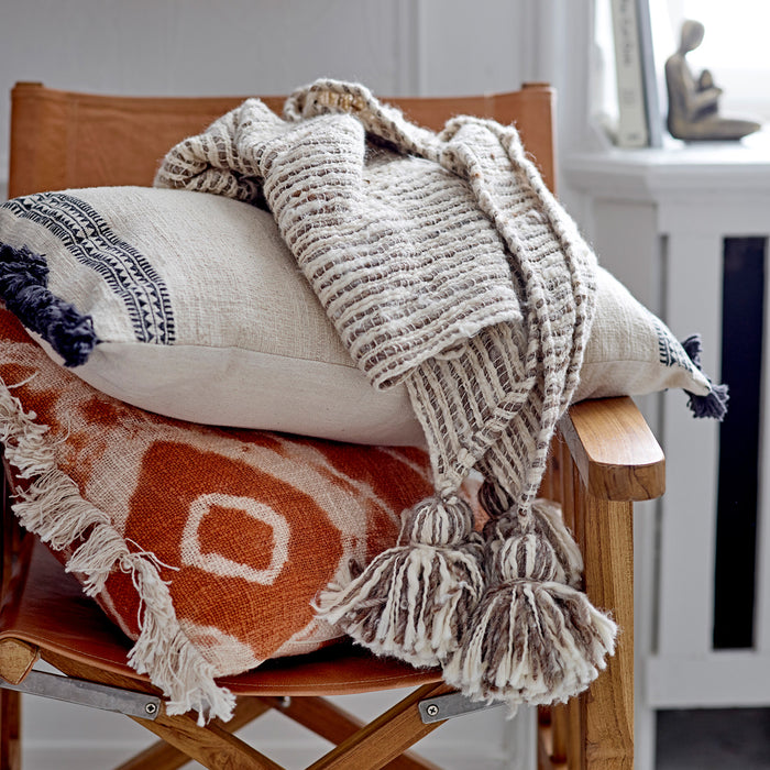 Bloomingville Adea Sierkussen - Naturel Katoen