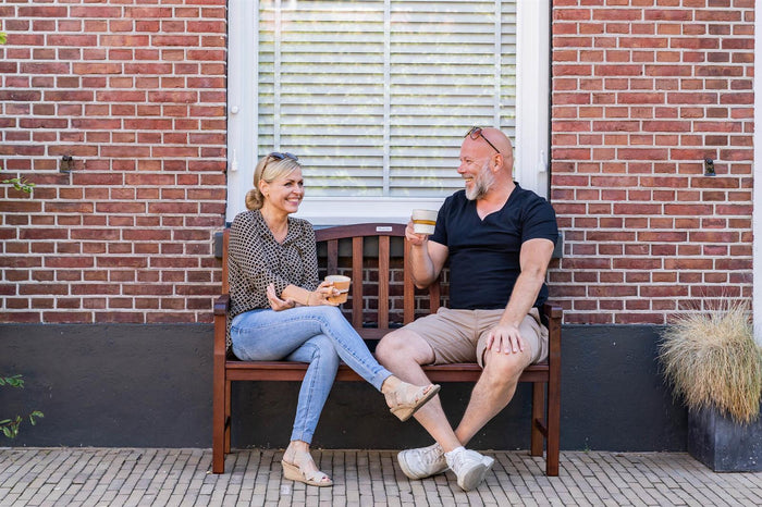 Tuinbank Rainbow 130 cm geolied