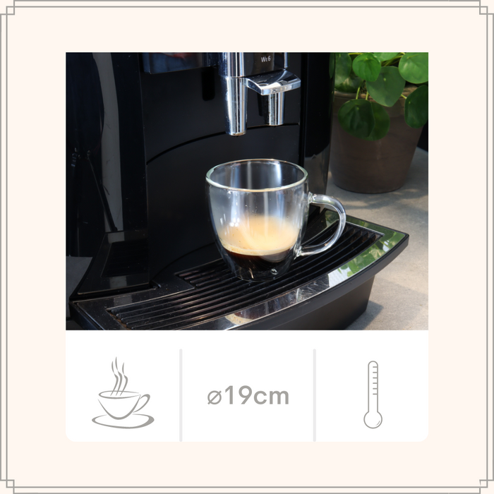 OTIX Dubbelwandige koffieglazen Theeglazen Koffiekopjes Koffietasse...