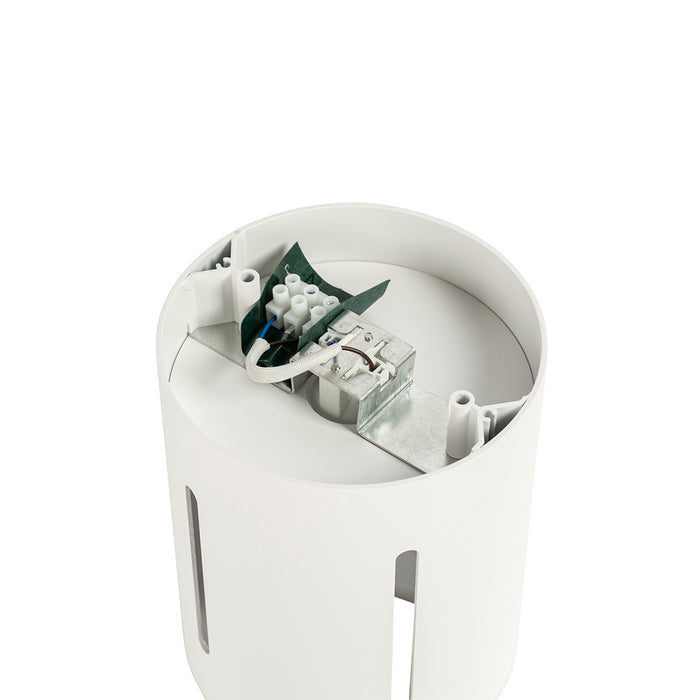 QAZQA Design plafondlamp wit met lichteffect - Yana