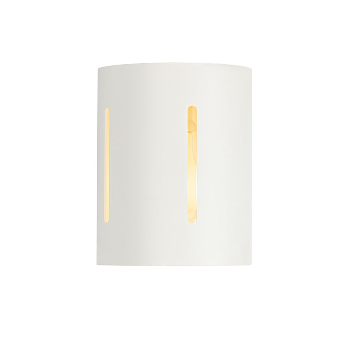 QAZQA Design plafondlamp wit met lichteffect - Yana
