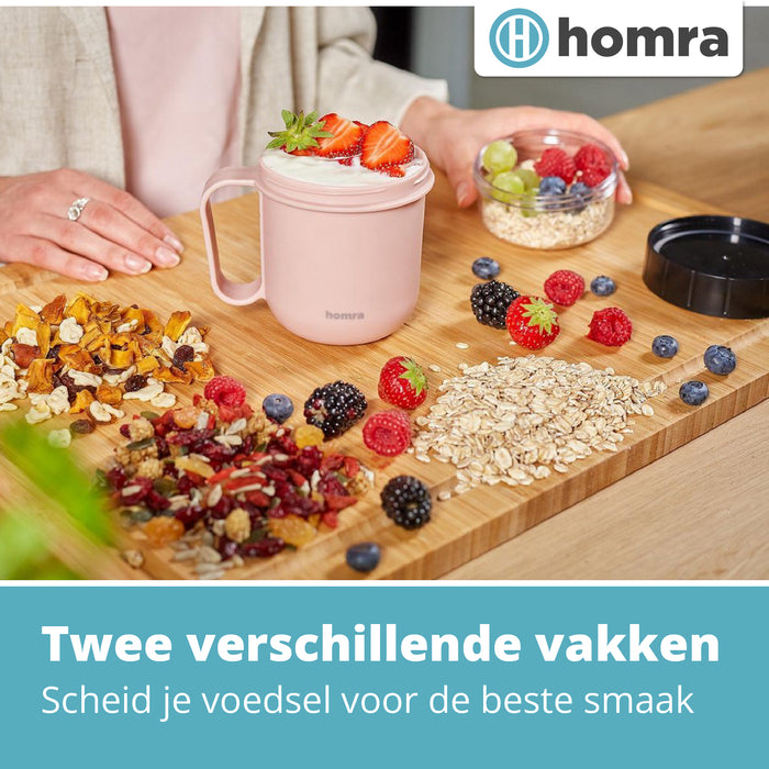 Homra lunchpot TIGGY Pink
