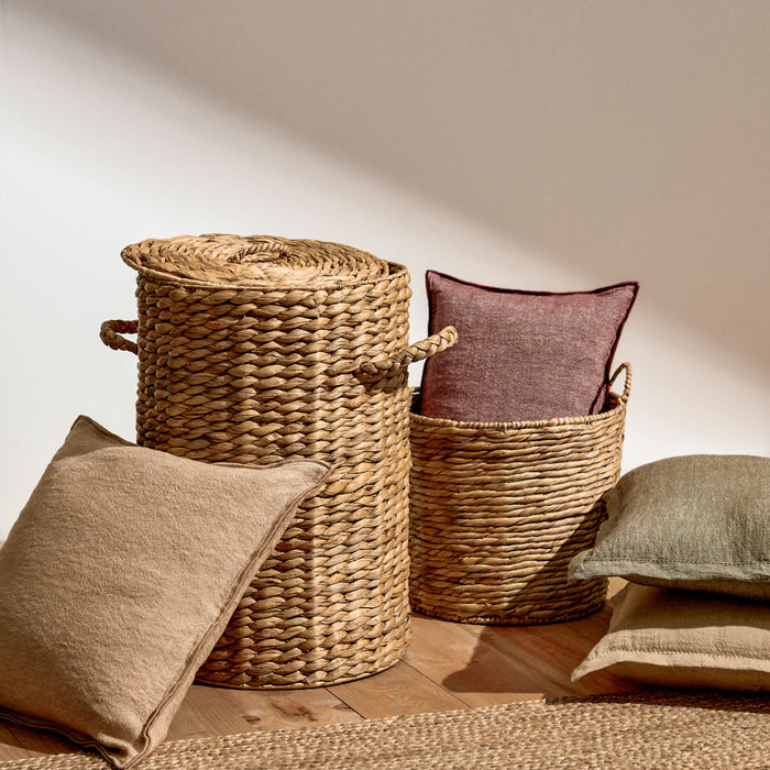 Kave Home - Yessira wasmand van natuurlijke vezels 55 cm