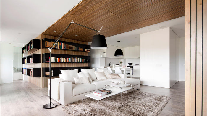 Tolomeo lampenkap Ø42 zwart satijn