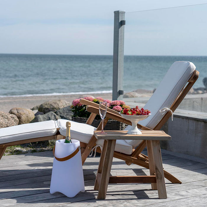 Artichok Jules teakhouten bankje - 50 x 25 cm