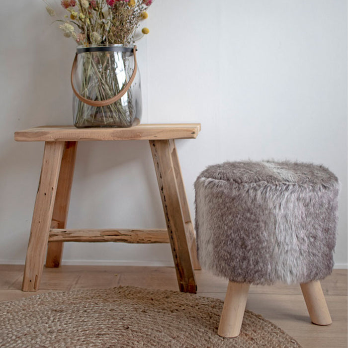 Artichok Jules teakhouten bankje - 50 x 25 cm