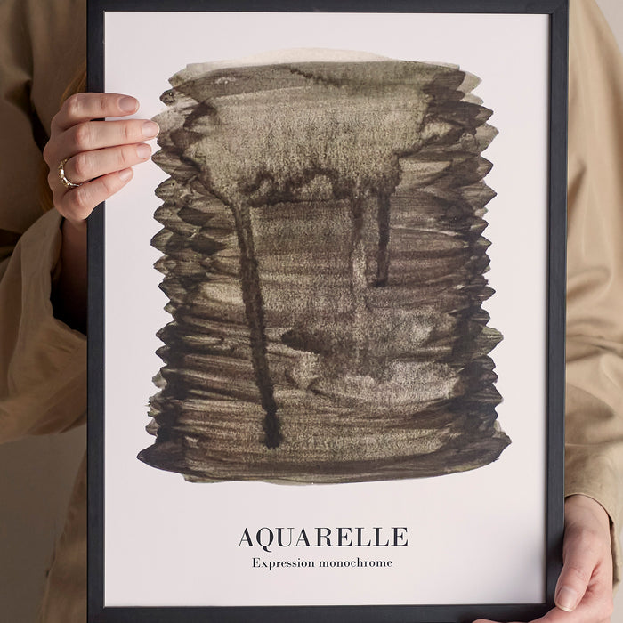 Bloomingville Ravenna Poster - Zwart Grenen