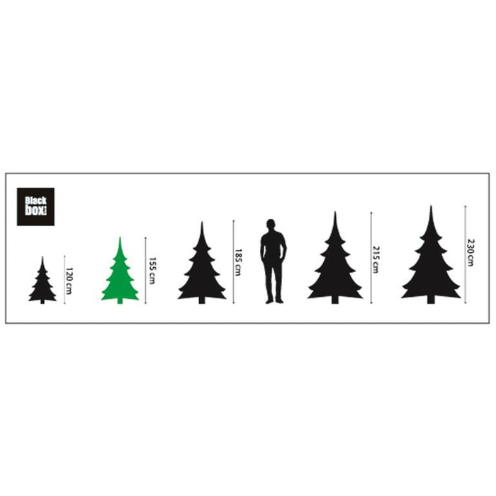 Black Box Kingston Kunstkerstboom H 155 cm