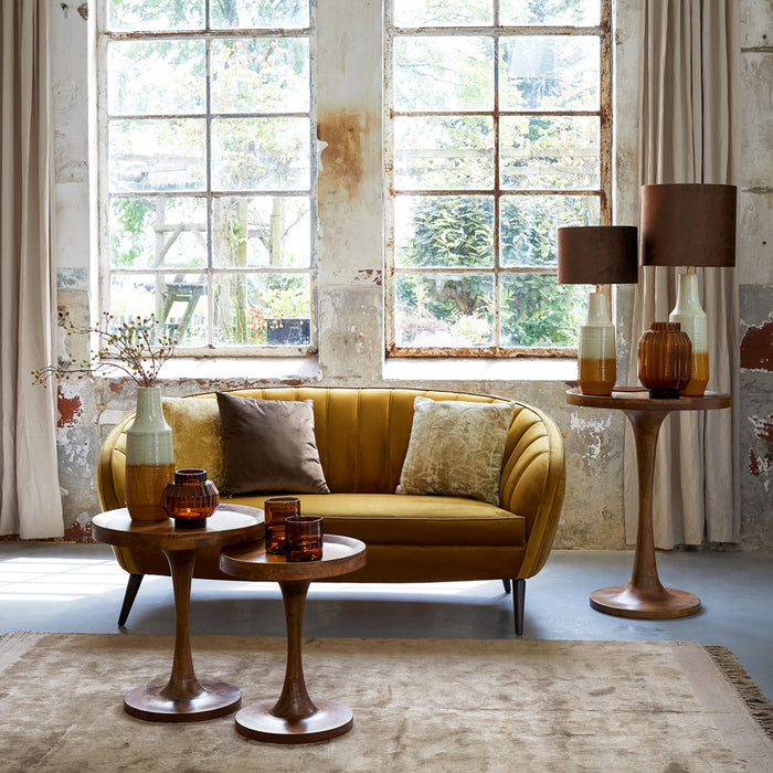 D - Light & Living - Vaas LIVIA - 19.5x19.5x28.5 - Bruin