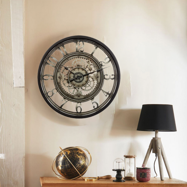 Atmosphera - Industriële wandklok - Diameter 51cm