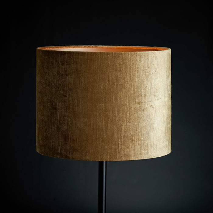 Light & Living Tafellamp Lutika|Gemstone - Zwart|Brons - Ø30x67cm